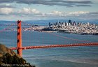 San Francisco and the Golden Gate Bridge - 0596  San Francisco View from the Marin Headlands - Aspect Ratio 1:1.46